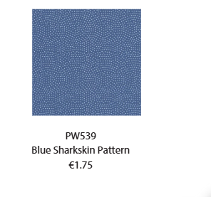 Washi paper Blue Sharkskin Pattern