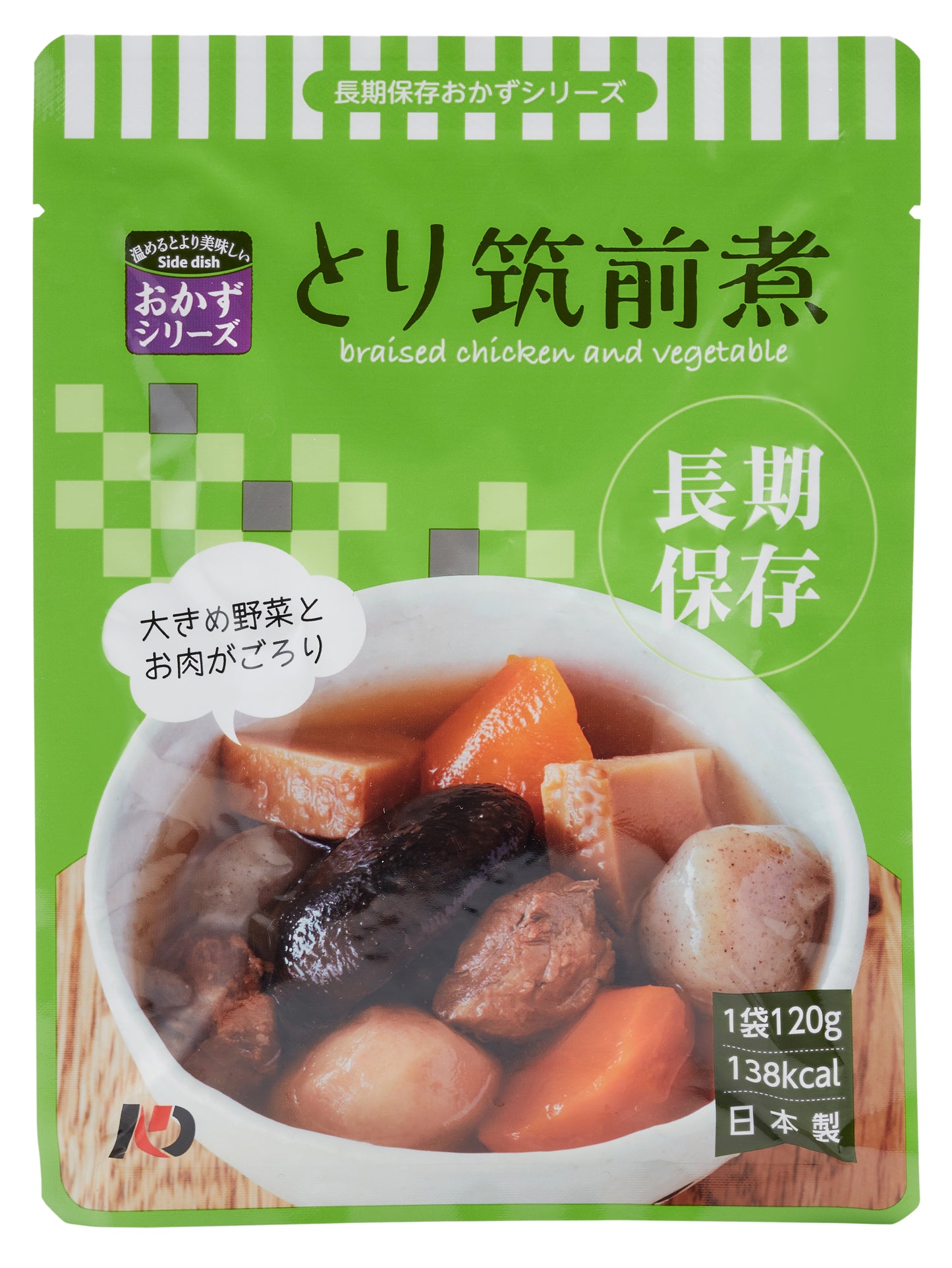 7-year preservable retort pouch food: Chicken stew