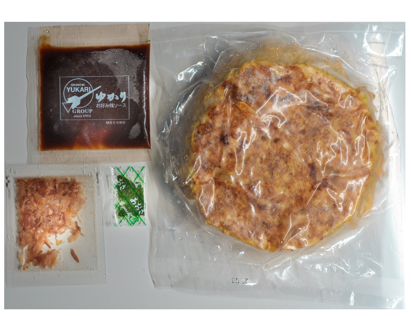 Frozen Mochi Cheese Okonomiyaki