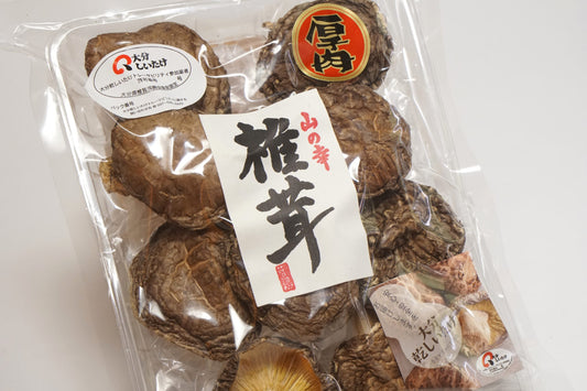 Oita Prefecture logs, thick meat Donko shiitake mushrooms, 70g