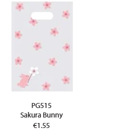 Gift Sharing Bag Sakura Bunny