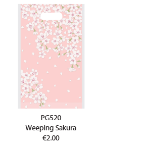 Gift Sharing Bag Weeping Sakura