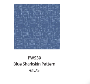 Indigo - Washi paper Blue Sharkskin Pattern