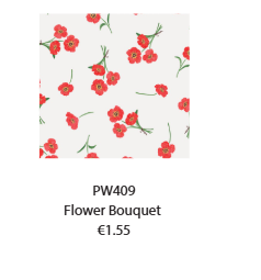 Gift series - Wrapping Paper Roll - Flower Bouquet