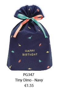 Birthday Bag Tiny Dino Navy