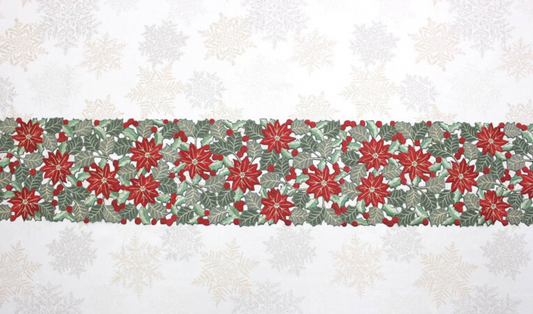 Ami-Brugge - Noche Buena - Table runner Red and Green