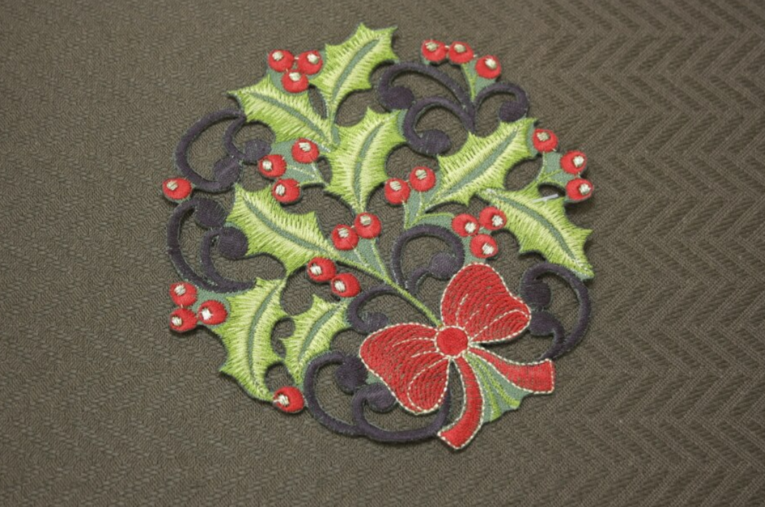 Ami-Brugge - Christmas - Holly - Coaster