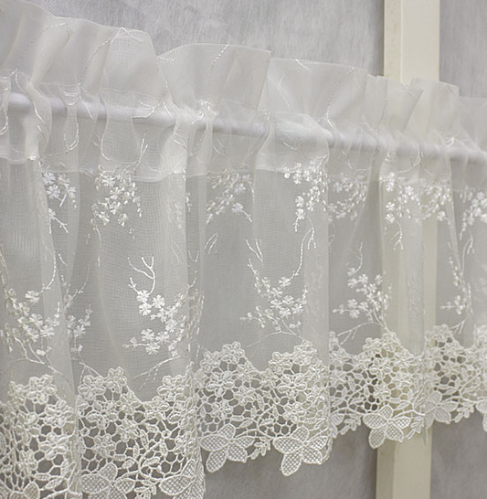 Ami-Brugge - Small Flower - Cafe curtain