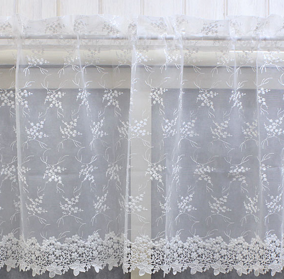 Ami-Brugge - Small Flower - Cafe curtain