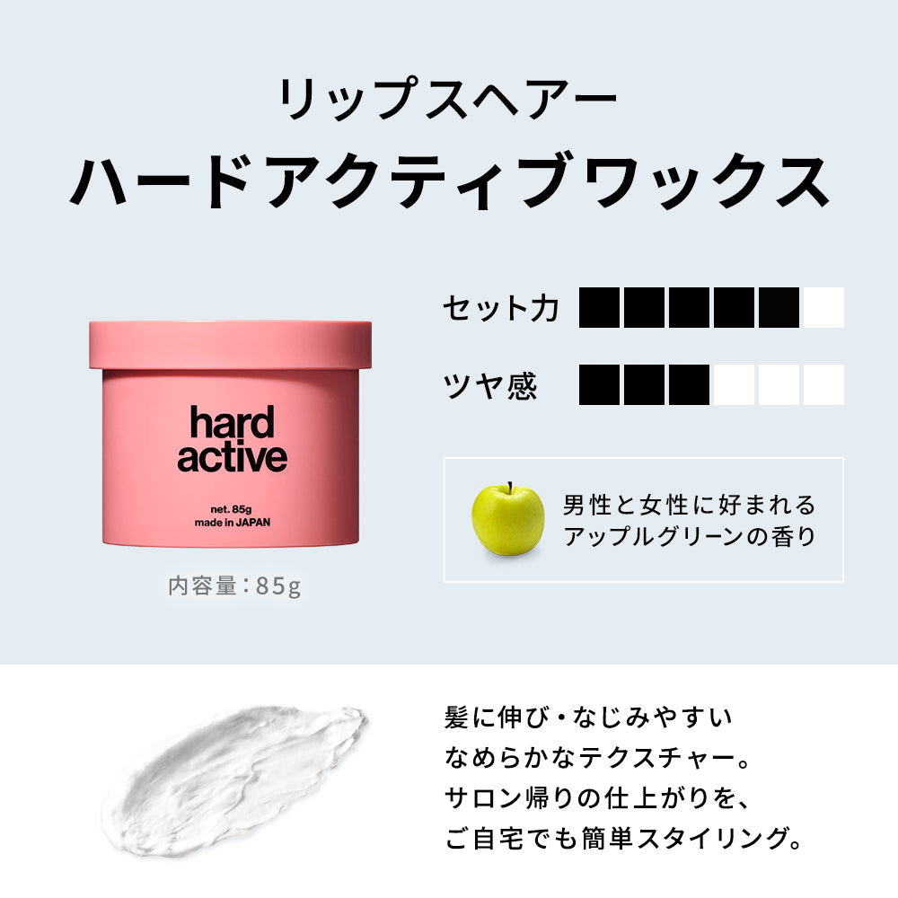 Hair wax - Hard active