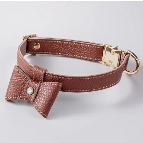 Collar Size L Natural Skin-BROWN