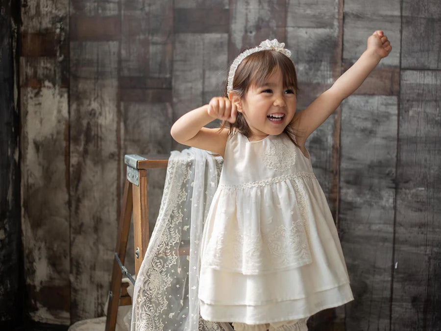 Baby Dress / Angel Feather Lace