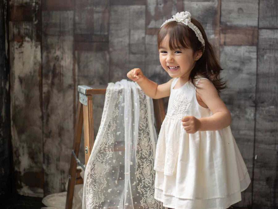 Baby Dress / Angel Feather Lace