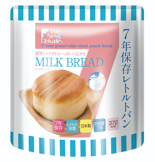 7-year preservable retort pouch food Milk bread